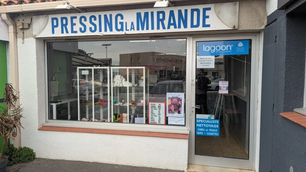 Pressing la mirande à Saint Estève service à domicile